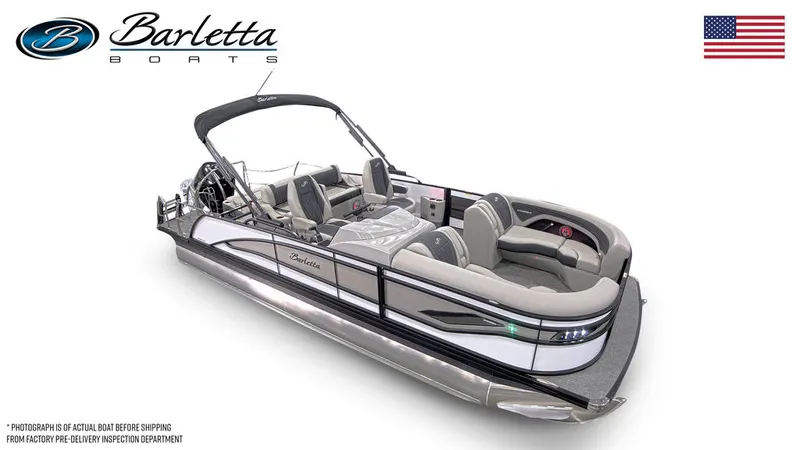 Slide: The Image of Barletta Boats X23UC Triple-Toon 2026 - 2