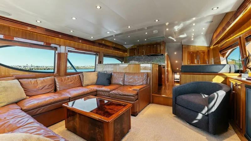 Slide: The Image of Hatteras 64 Convertible 2007 - 5