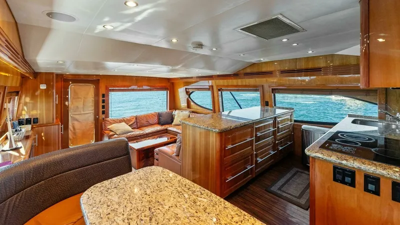 Slide: The Image of Hatteras 64 Convertible 2007 - 6