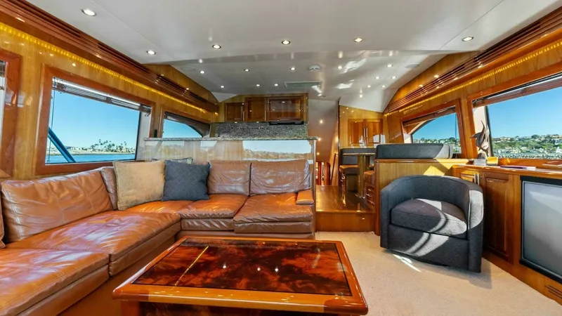 Slide: The Image of Hatteras 64 Convertible 2007 - 7