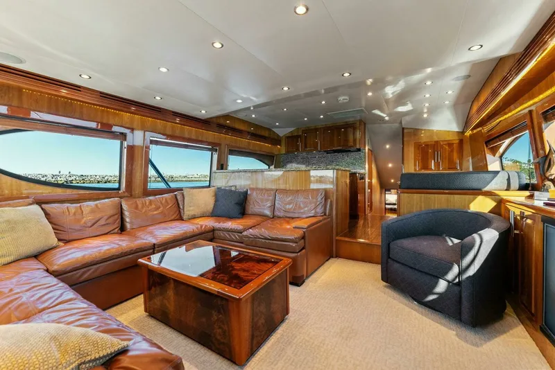Slide: The Image of Hatteras 64 Convertible 2007 - 7
