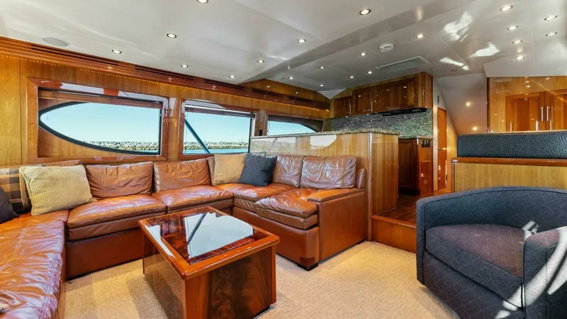 Slide: The Image of Hatteras 64 Convertible 2007 - 8