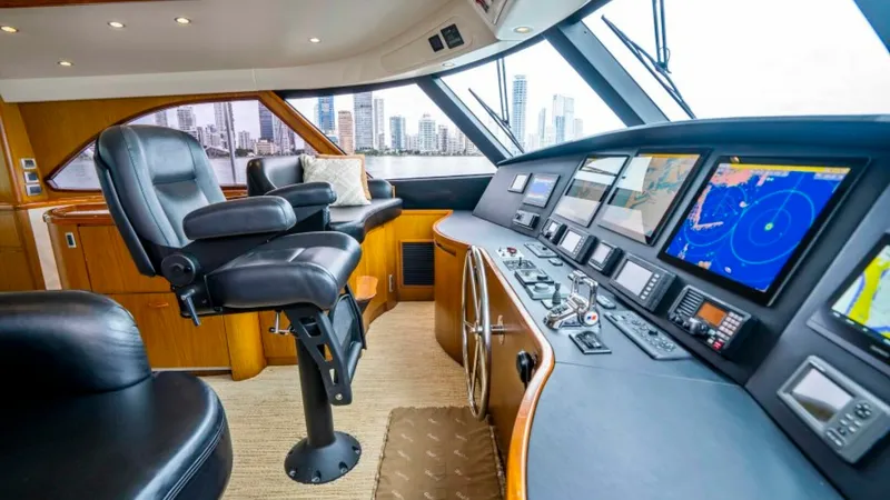 Slide: The Image of Viking 70 Enclosed Bridge 2011 - 22