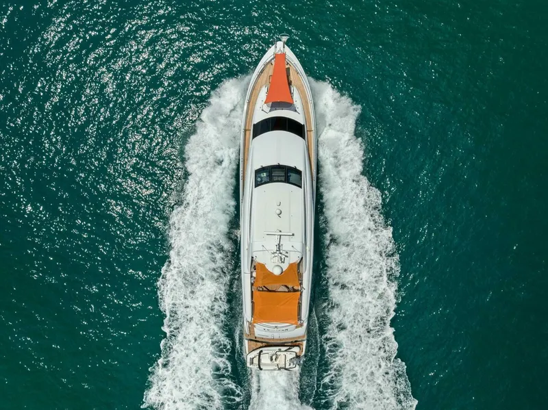 Slide: The Image of Lazzara Yachts 84 Skylounge 2006 - 89