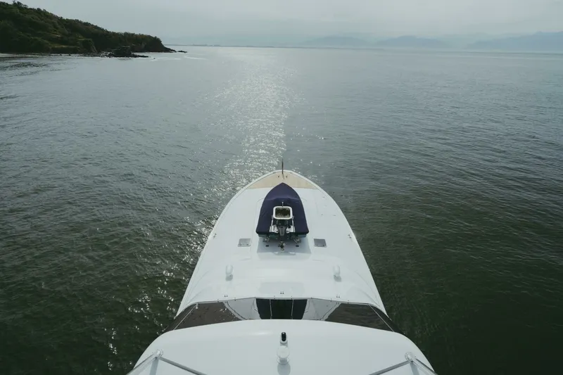 Slide: The Image of Oceanfast 87 Enclosed Bridge Sportfish 1996 - 33