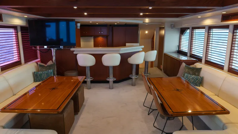 Slide: The Image of Oceanfast 87 Enclosed Bridge Sportfish 1996 - 4