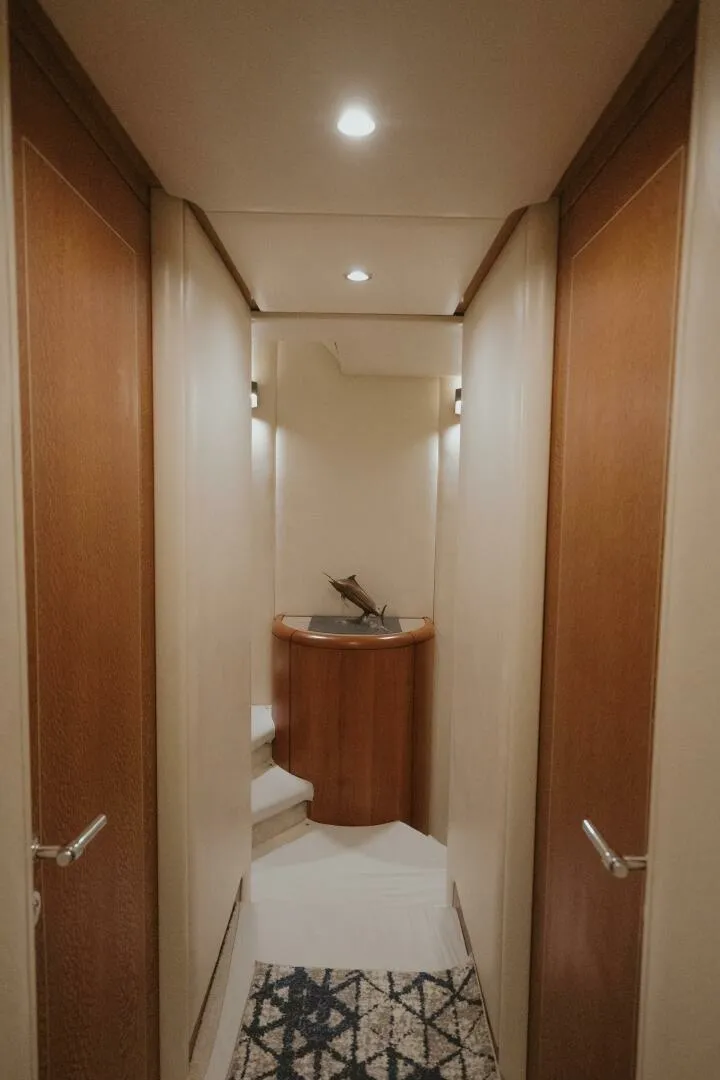 Slide: The Image of Oceanfast 87 Enclosed Bridge Sportfish 1996 - 18