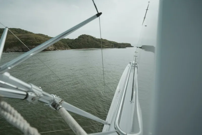 Slide: The Image of Oceanfast 87 Enclosed Bridge Sportfish 1996 - 22