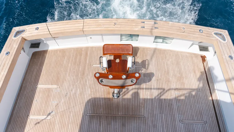 Slide: The Image of Oceanfast 87 Enclosed Bridge Sportfish 1996 - 35