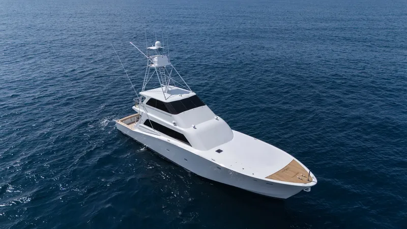 Slide: The Image of Oceanfast 87 Enclosed Bridge Sportfish 1996 - 50