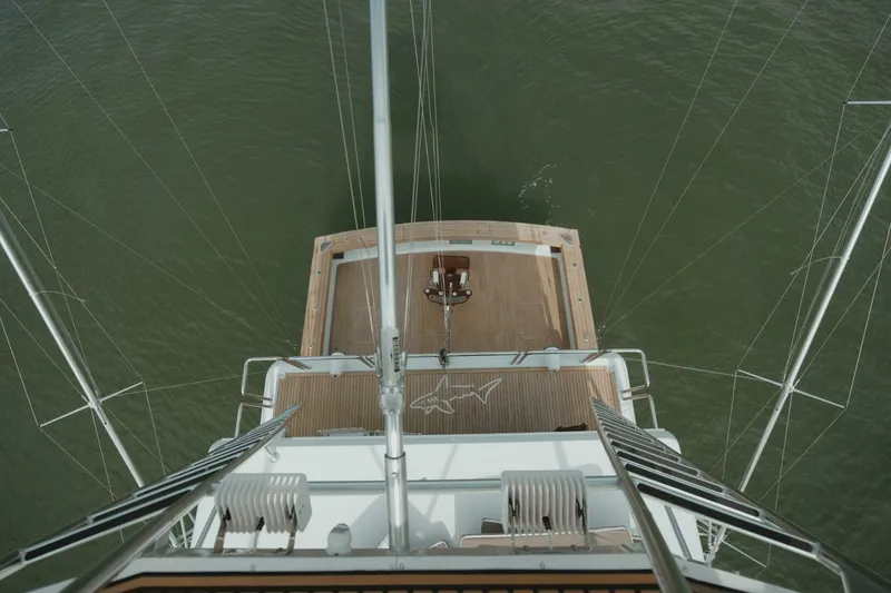 Slide: The Image of Oceanfast 87 Enclosed Bridge Sportfish 1996 - 27