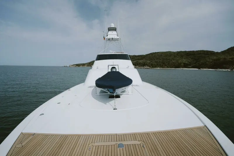 Slide: The Image of Oceanfast 87 Enclosed Bridge Sportfish 1996 - 32