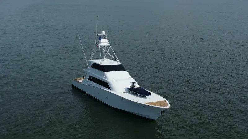 Slide: The Image of Oceanfast 87 Enclosed Bridge Sportfish 1996 - 41