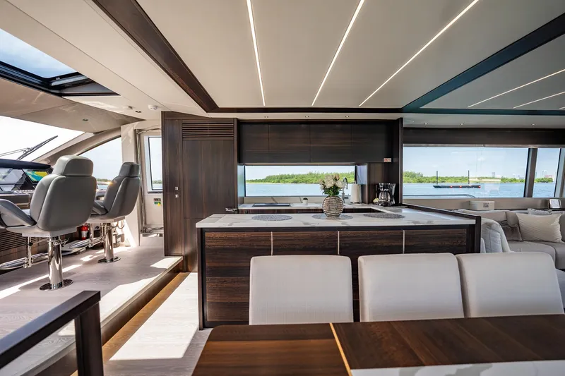 Slide: The Image of Sunseeker 76 Yacht 2025 - 50