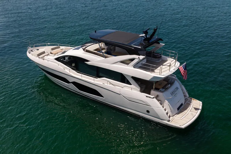 Slide: The Image of Sunseeker 76 Yacht 2025 - 9