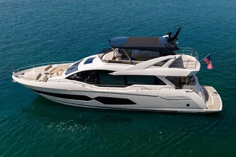 Slide: The Image of Sunseeker 76 Yacht 2025 - 10