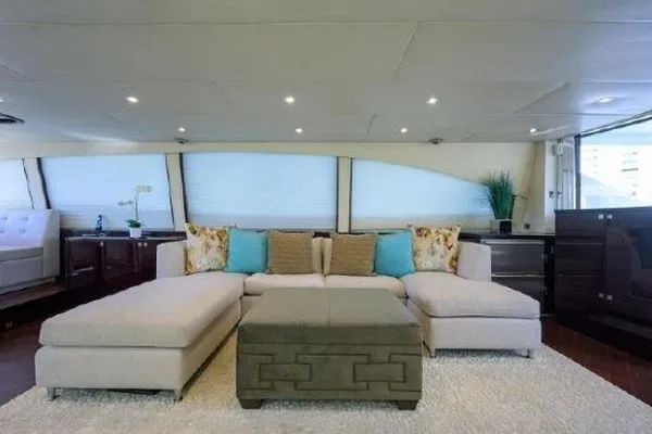 Slide: The Image of Lazzara Yachts LSX 95 Flybridge 2012 - 12
