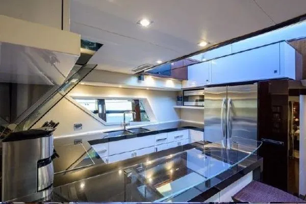 Slide: The Image of Lazzara Yachts LSX 95 Flybridge 2012 - 21
