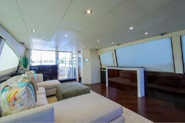 Slide: The Image of Lazzara Yachts LSX 95 Flybridge 2012 - 13