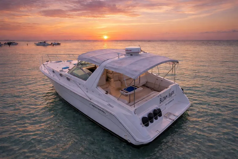 Slide: The Image of Sea Ray 370 Express Cruiser 1994 - 5