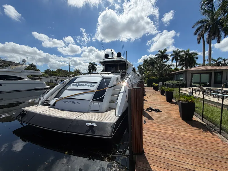 Slide: The Image of Lazzara Yachts 75 LSX 2008 - 6