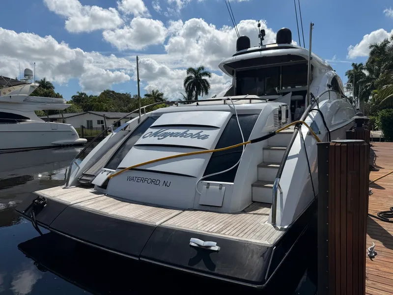 Slide: The Image of Lazzara Yachts 75 LSX 2008 - 3