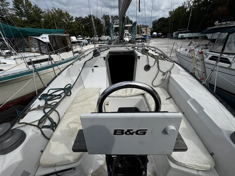 Slide: The Image of C&C Yachts 40 Tall Rig Deep Keel 1981 - 1
