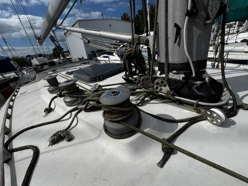 Slide: The Image of C&C Yachts 40 Tall Rig Deep Keel 1981 - 24