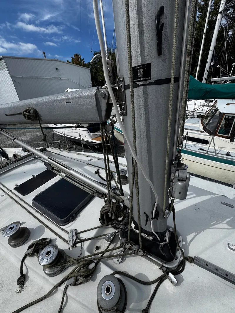 Slide: The Image of C&C Yachts 40 Tall Rig Deep Keel 1981 - 20