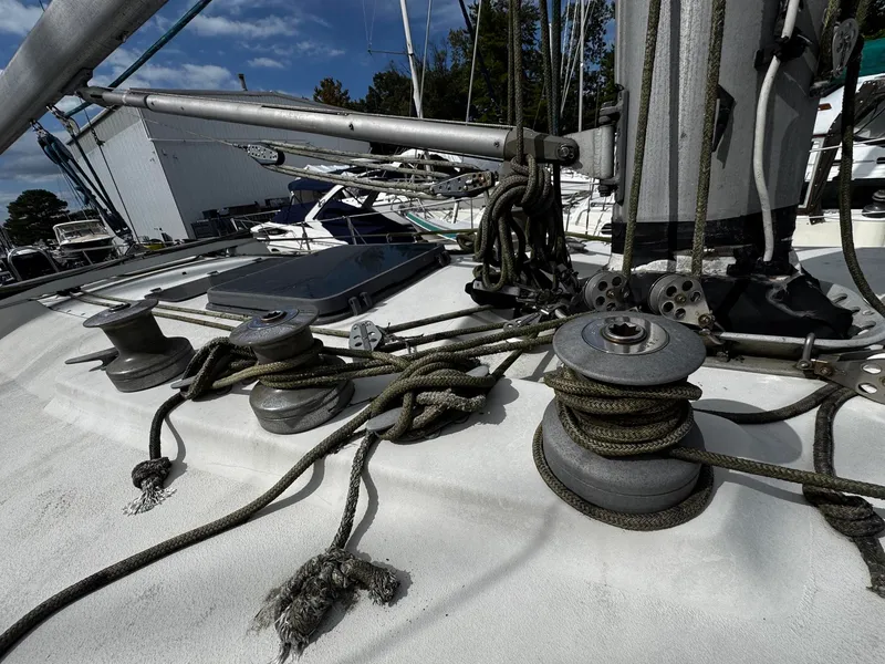 Slide: The Image of C&C Yachts 40 Tall Rig Deep Keel 1981 - 22