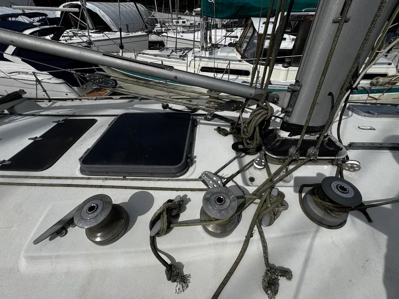 Slide: The Image of C&C Yachts 40 Tall Rig Deep Keel 1981 - 16