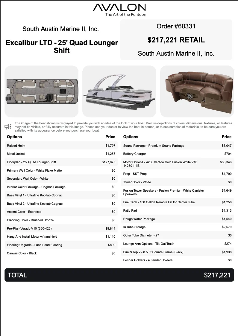 The Image of Avalon Quad Lounger Shift 2027 - 0