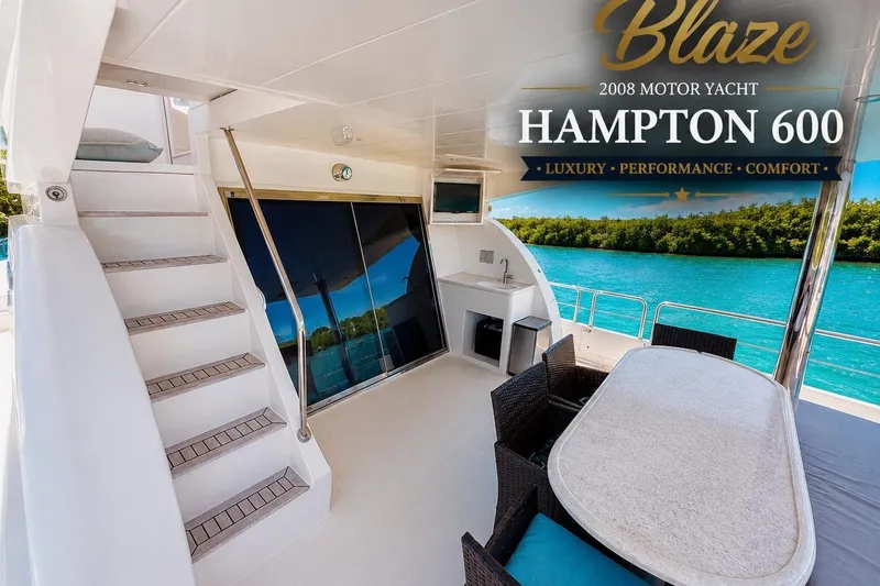 Slide: The Image of Hampton 600 Sundeck Motoryacht 2008 - 5