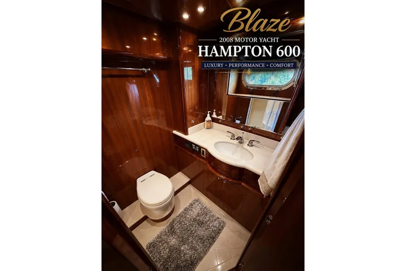 Slide: The Image of Hampton 600 Sundeck Motoryacht 2008 - 9