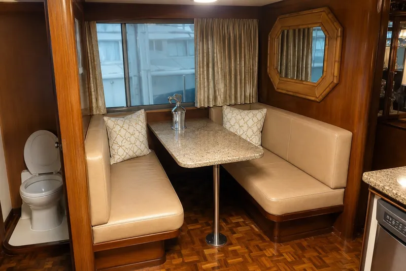 Slide: The Image of Hatteras 77 Cockpit Motor Yacht 1985 - 15