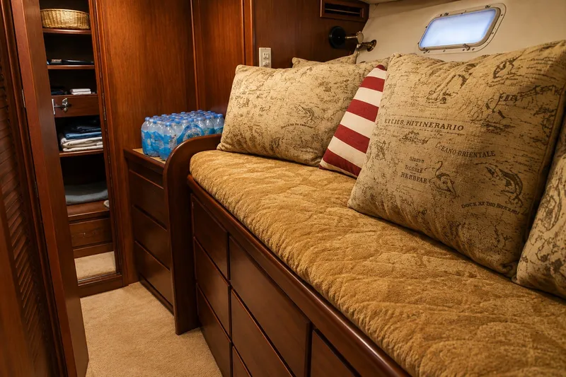 Slide: The Image of Hatteras 77 Cockpit Motor Yacht 1985 - 21