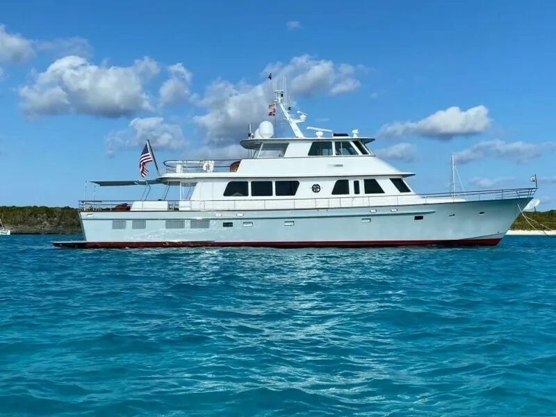 Slide: The Image of New England Boatworks Enclosed Raised Pilothouse 2003 - 45