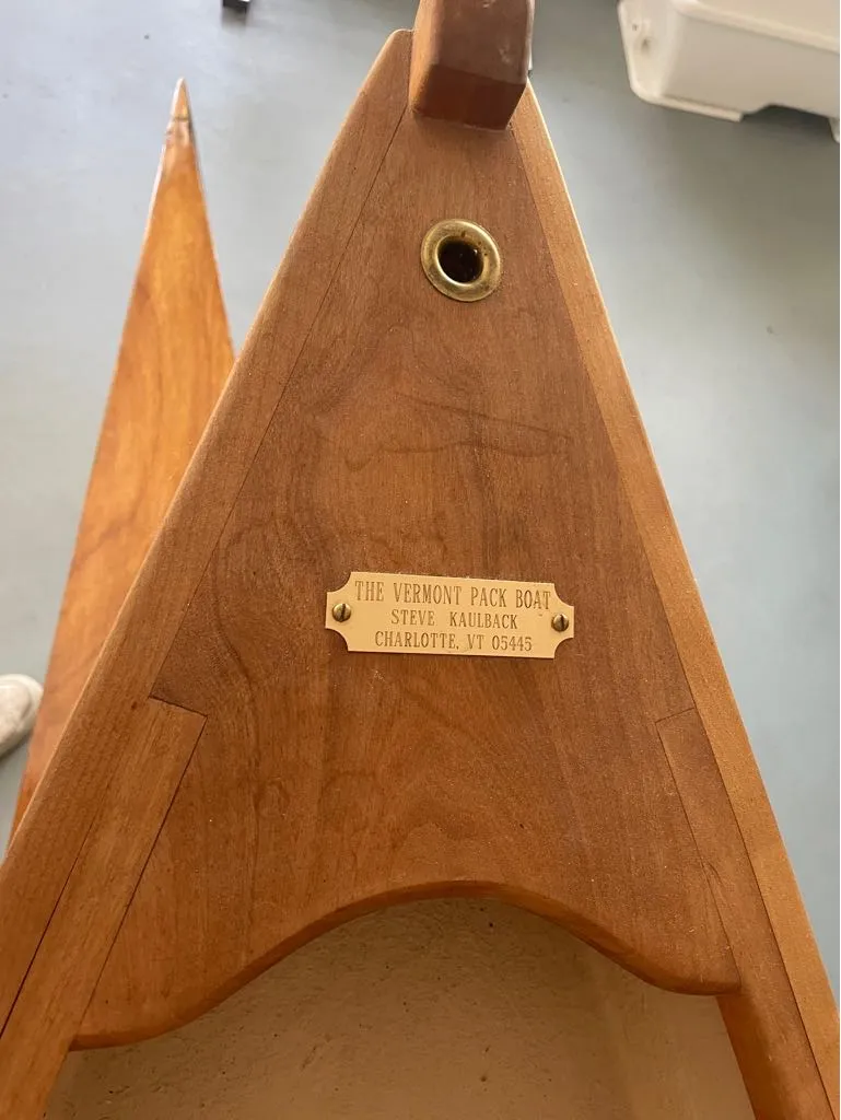 Slide: The Image of Adirondack Guide Boat 12-ft Vermont Packboat 0 - 3