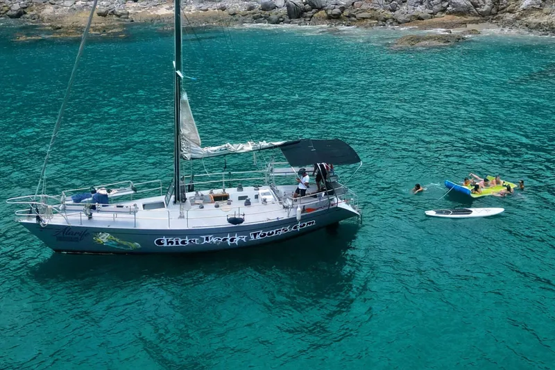 Slide: The Image of Custom Commercial Sailboat 35' 1986 - 1