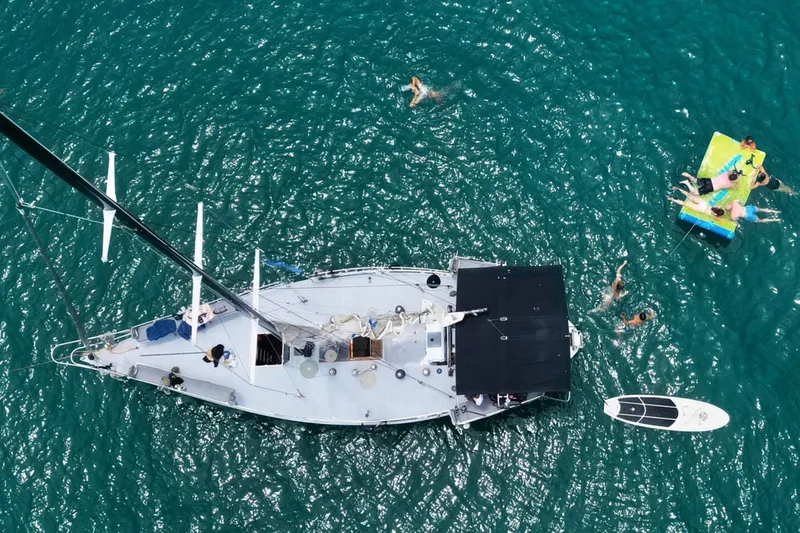 Slide: The Image of Custom Commercial Sailboat 35' 1986 - 2