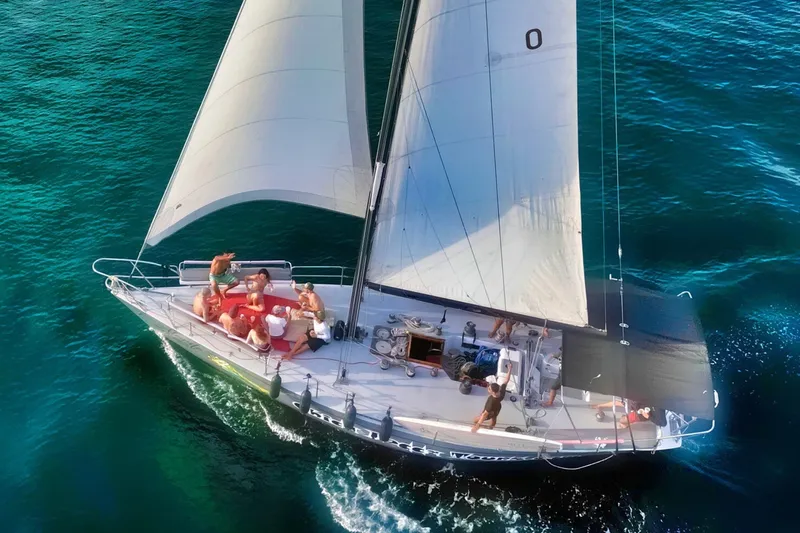 Slide: The Image of Custom Commercial Sailboat 35' 1986 - 3