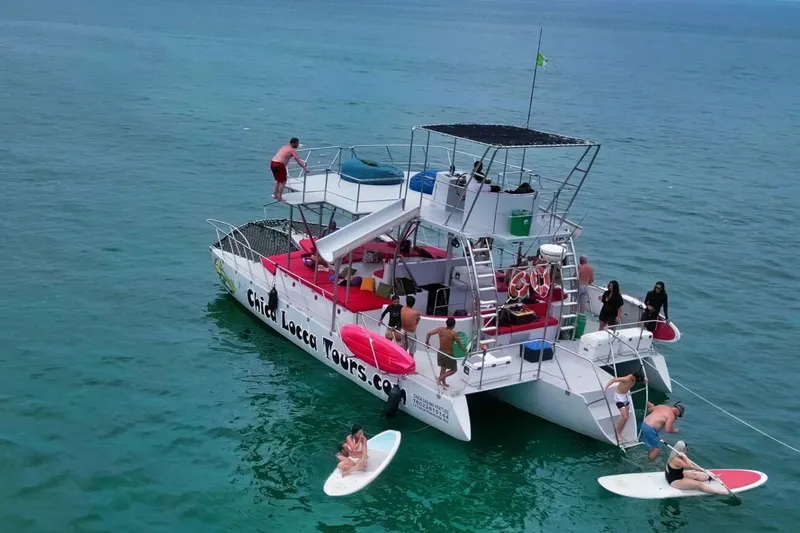 Slide: The Image of Custom Commercial Catamaran 42' 1976 - 2