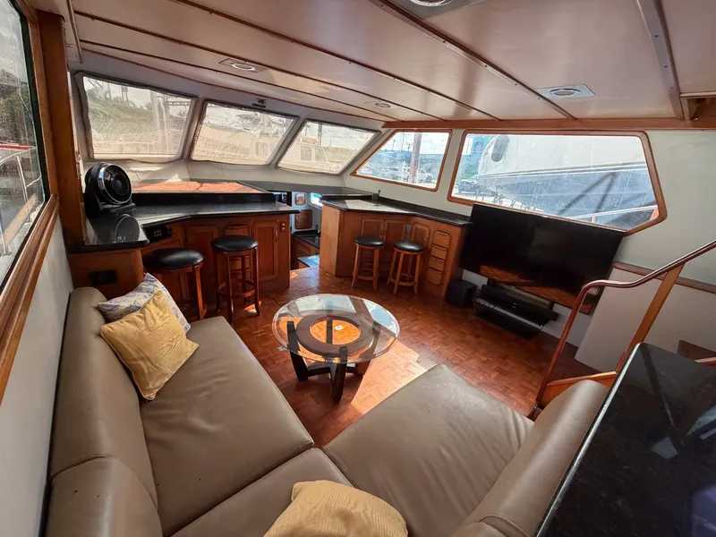 Slide: The Image of Marine Trader Med Yacht 62 1986 - 45