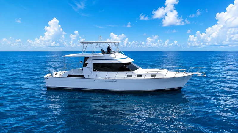 Slide: The Image of Marine Trader Med Yacht 62 1986 - 1