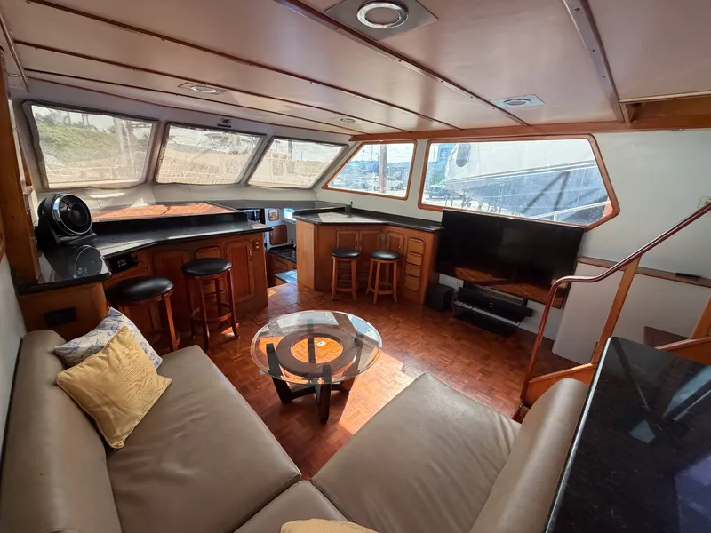 Slide: The Image of Marine Trader Med Yacht 62 1986 - 44