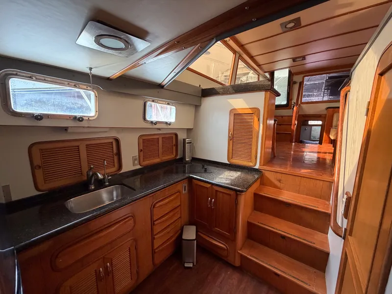 Slide: The Image of Marine Trader Med Yacht 62 1986 - 42