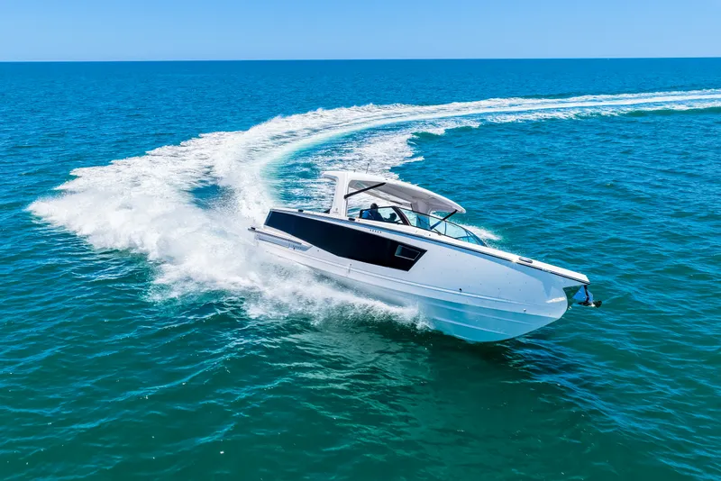 Slide: The Image of Aviara AV40 Outboard 2024 - 73