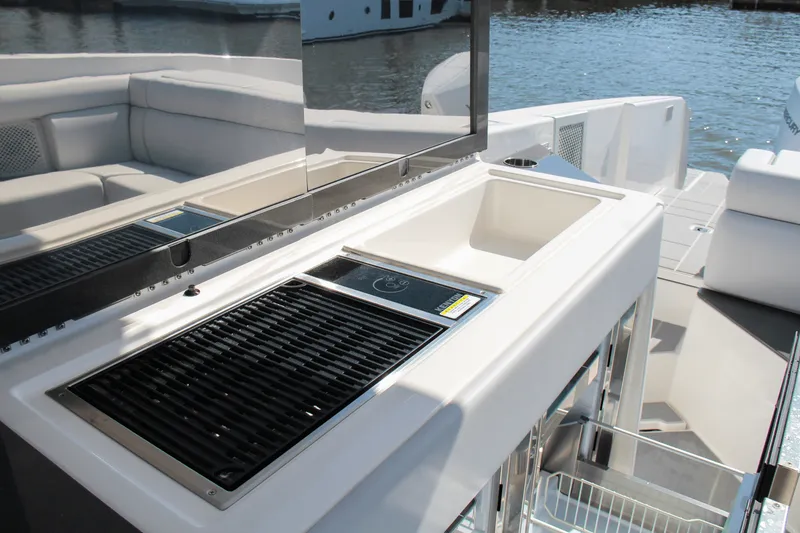 Slide: The Image of Aviara AV36 Outboard 2023 - 24