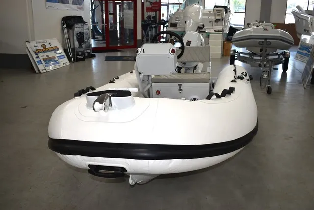 Slide: The Image of East Marine Boats 320 Hypalon Aluminum Rib Inflatable 2026 - 2