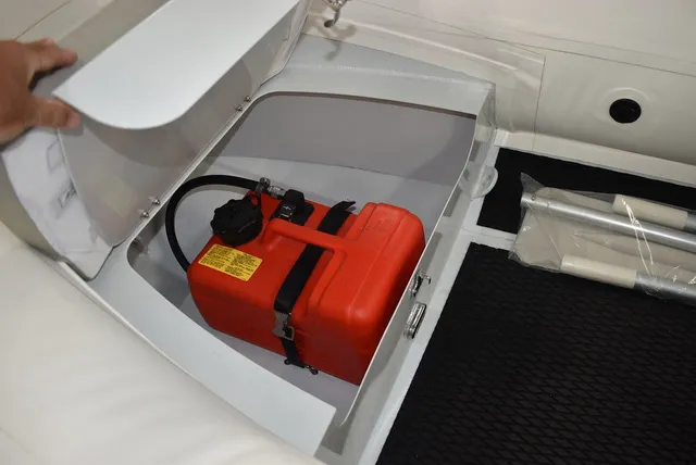 Slide: The Image of East Marine Boats 320 Hypalon Aluminum Rib Inflatable 2026 - 12